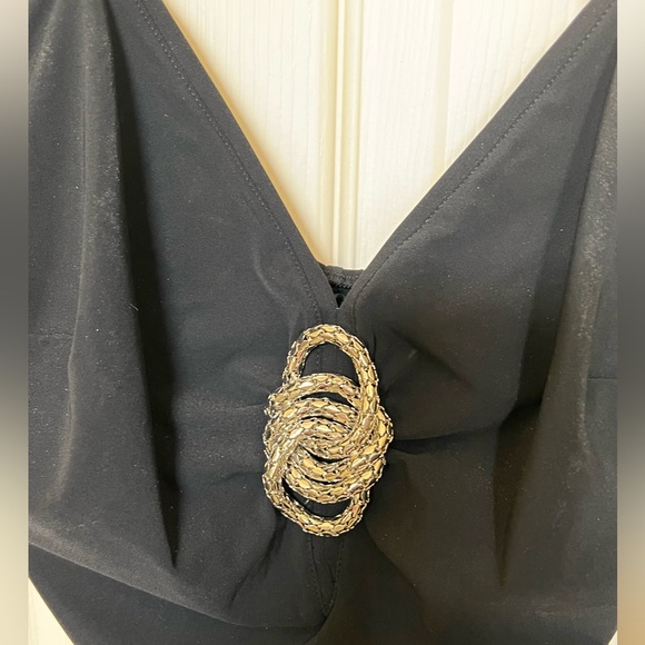 Maryan Mehlhorn Classic Black Tank Swimsuit - Picture 2 of 9